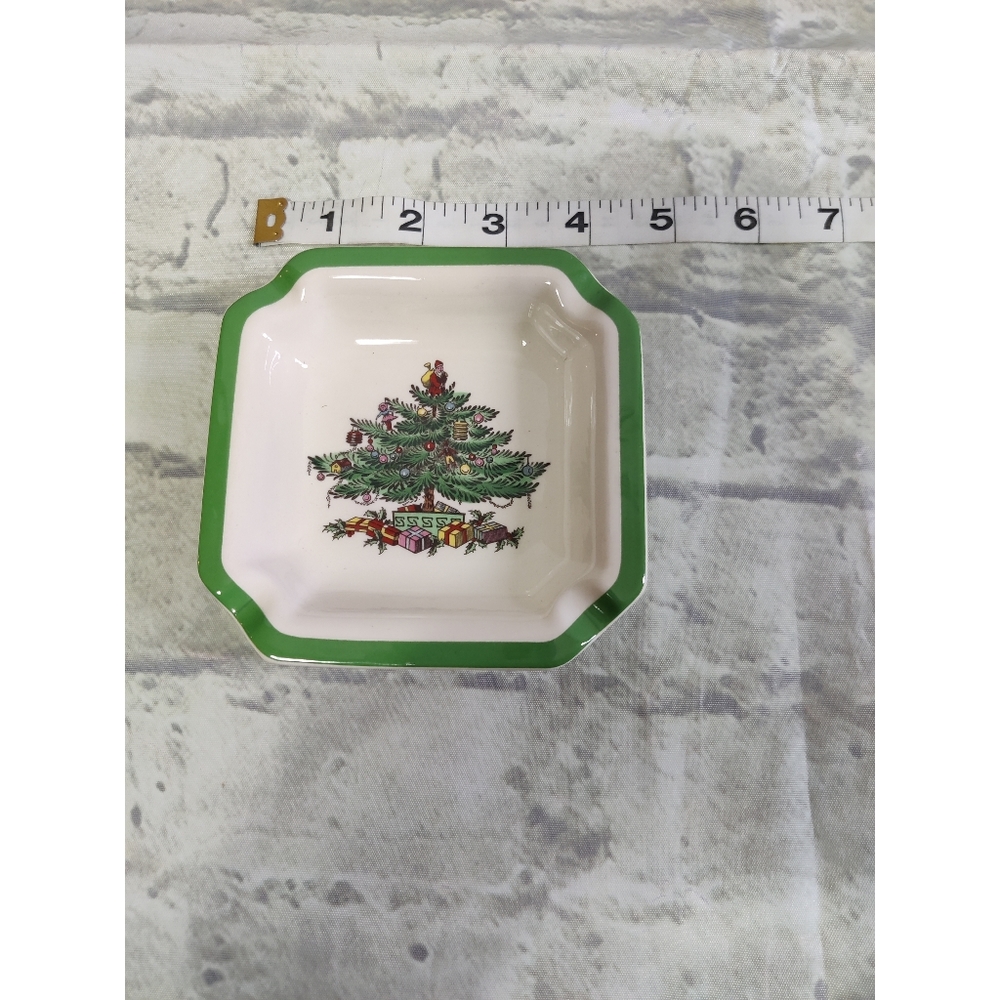 Spode vintage 1980s Christmas tree decorative ashtray  dish - Picture 6 of 9